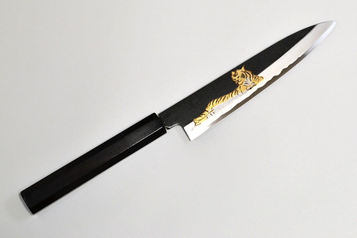 [PRE-ORDER] Michiko Kubota Engraved Petty 150mm — Ravenous Tiger