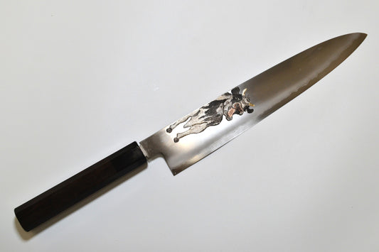 [PRE-ORDER] Michiko Kubota Engraved Gyuto 240mm — Dairy Cow