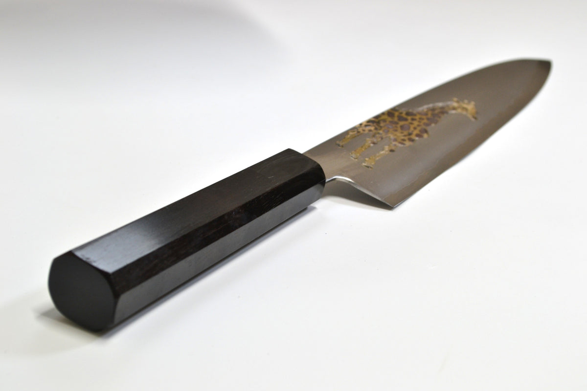 [PRE-ORDER] Michiko Kubota Engraved Gyuto 240mm — Giraffe