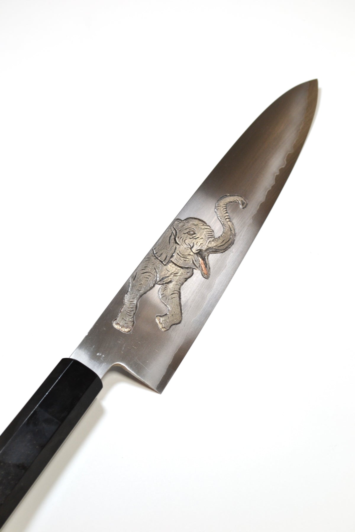 [PRE-ORDER] Michiko Kubota Engraved Gyuto 240mm — Elephant Calf