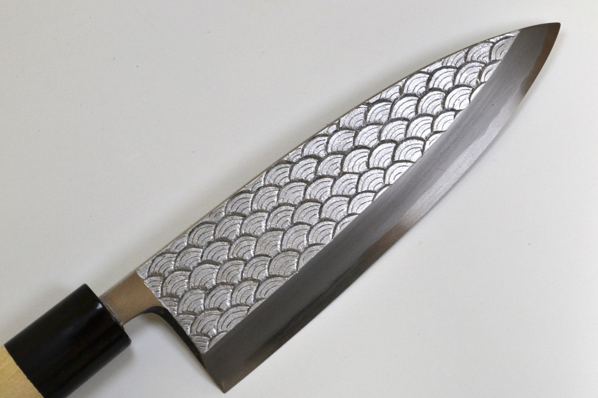 [PRE-ORDER] Michiko Kubota Engraved Deba 165mm — Seigaiha