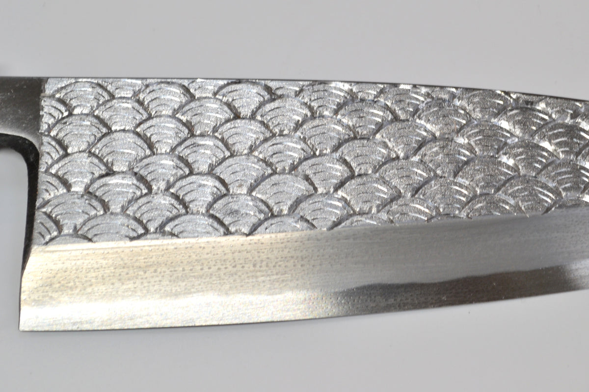 [PRE-ORDER] Michiko Kubota Engraved Deba 165mm — Seigaiha
