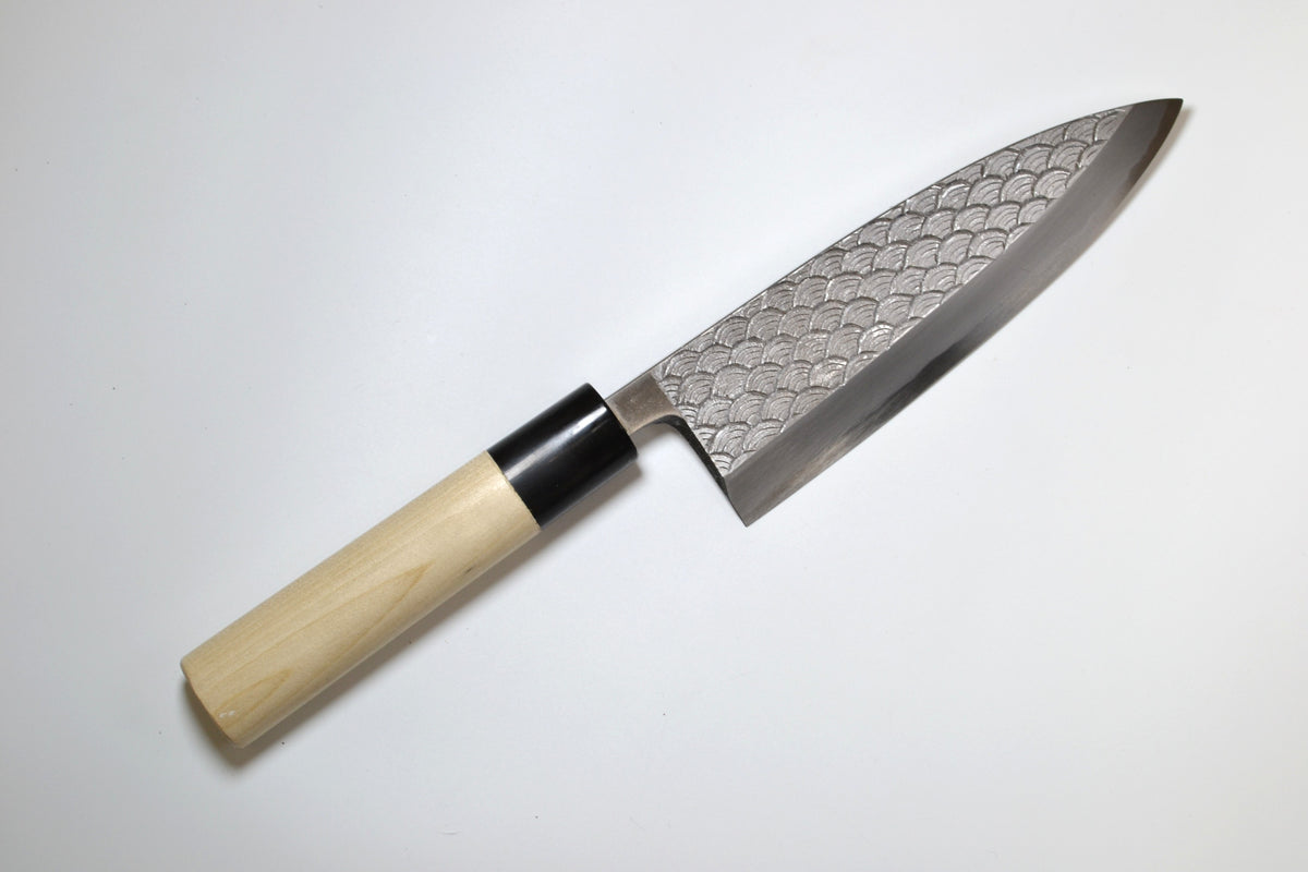 [PRE-ORDER] Michiko Kubota Engraved Deba 165mm — Seigaiha