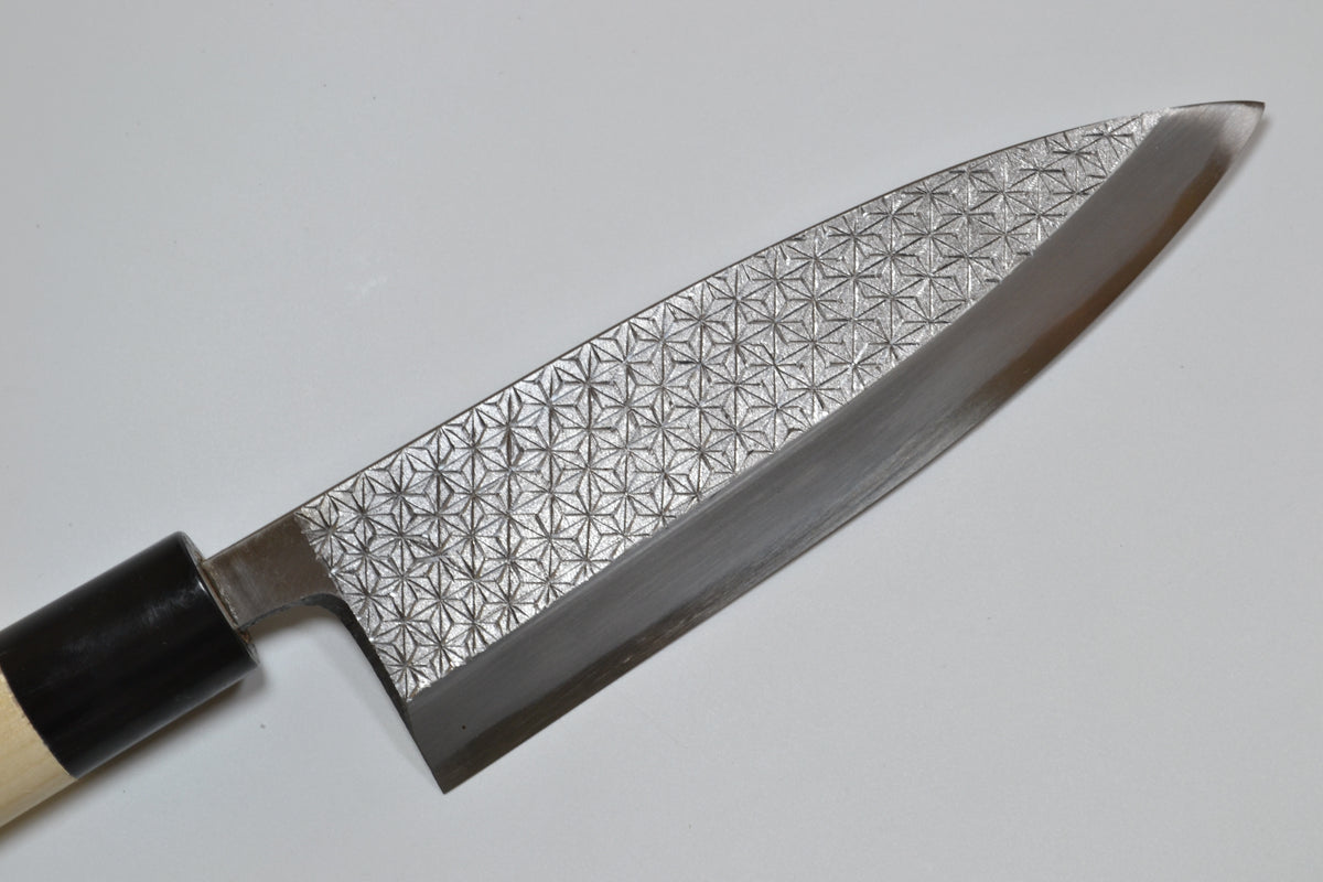 [PRE-ORDER] Michiko Kubota Engraved Deba 165mm — Asanoha