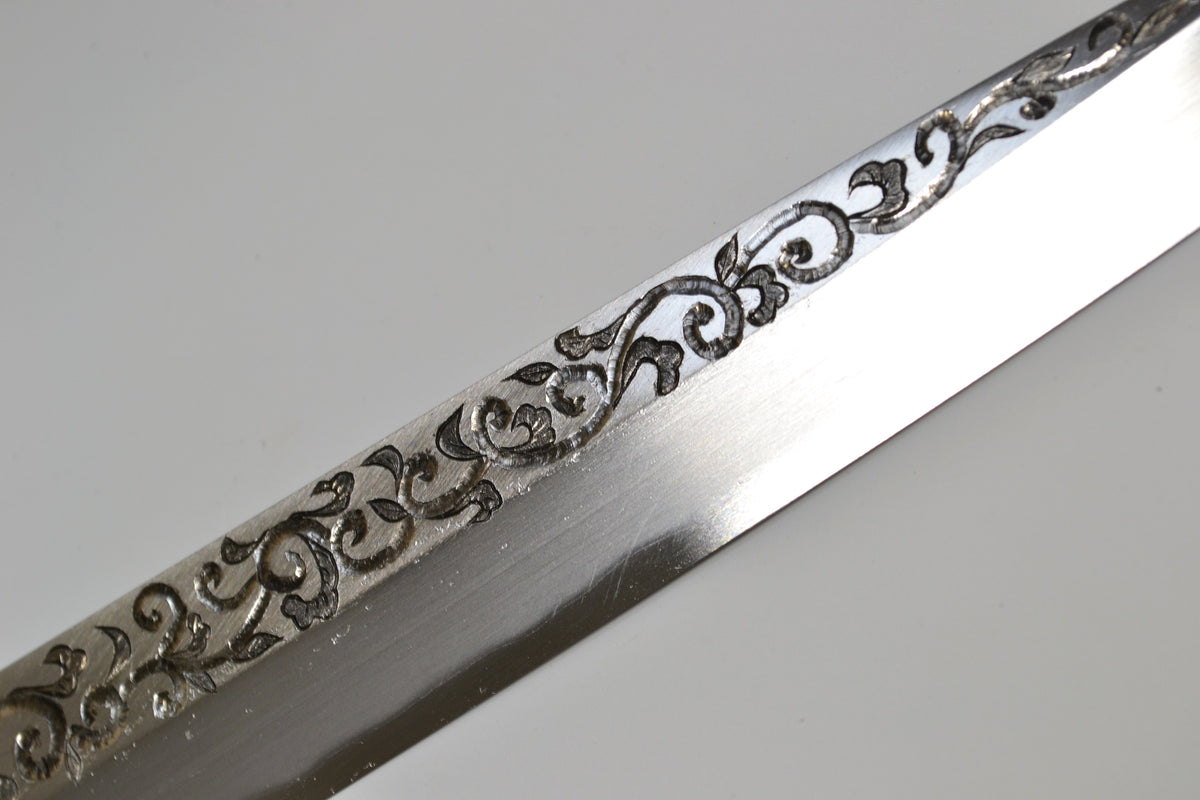 [PRE-ORDER] Michiko Kubota Engraved Yanagiba 270mm — Karakusa