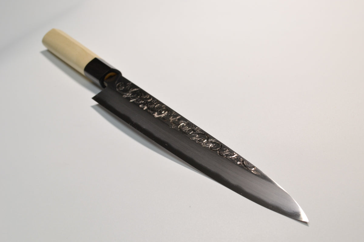 [PRE-ORDER] Michiko Kubota Engraved Yanagiba 270mm — Karakusa