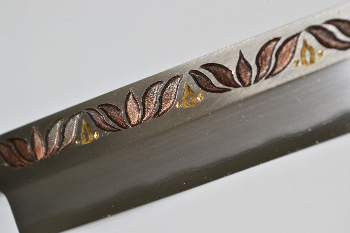 [PRE-ORDER] Michiko Kubota Engraved Yanagiba 270mm — Lotus