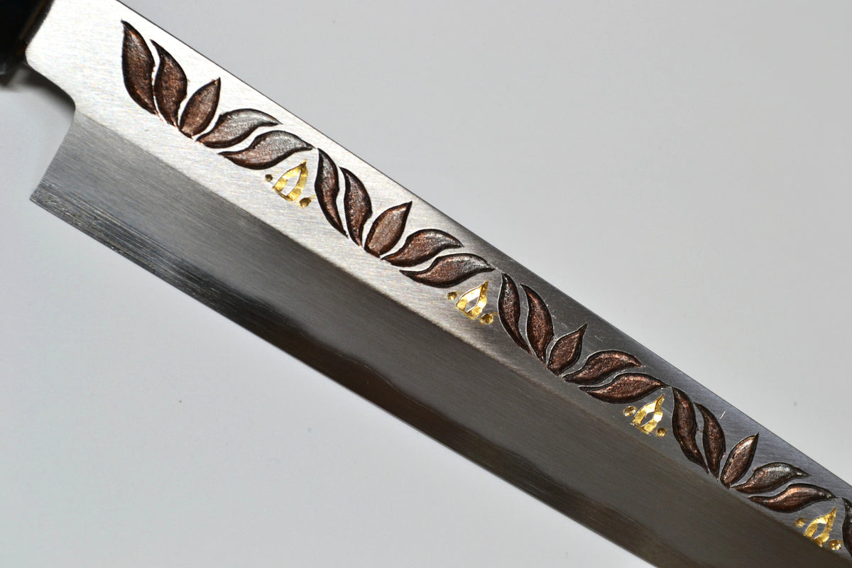[PRE-ORDER] Michiko Kubota Engraved Yanagiba 270mm — Lotus