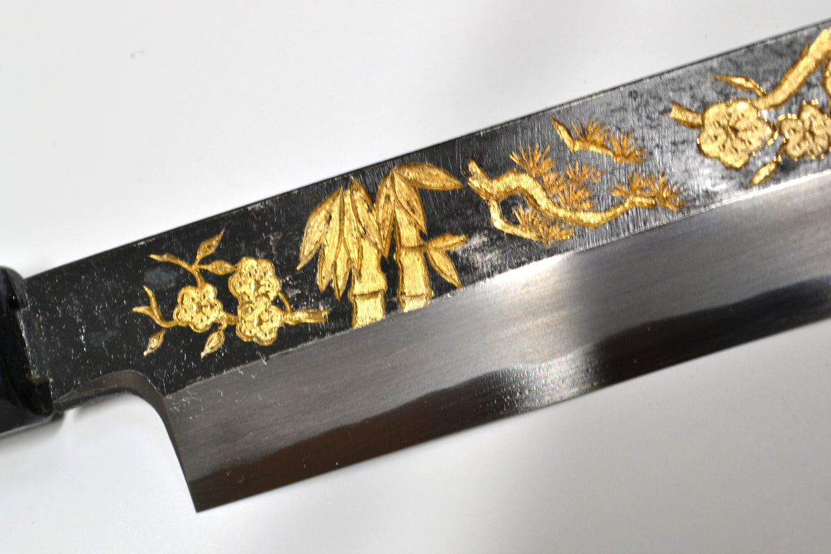 [PRE-ORDER] Michiko Kubota Engraved Yanagiba 270mm — Shou Chiku Bai