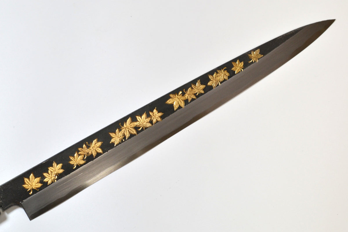 [PRE-ORDER] Michiko Kubota Engraved Yanagiba 270mm — Maple