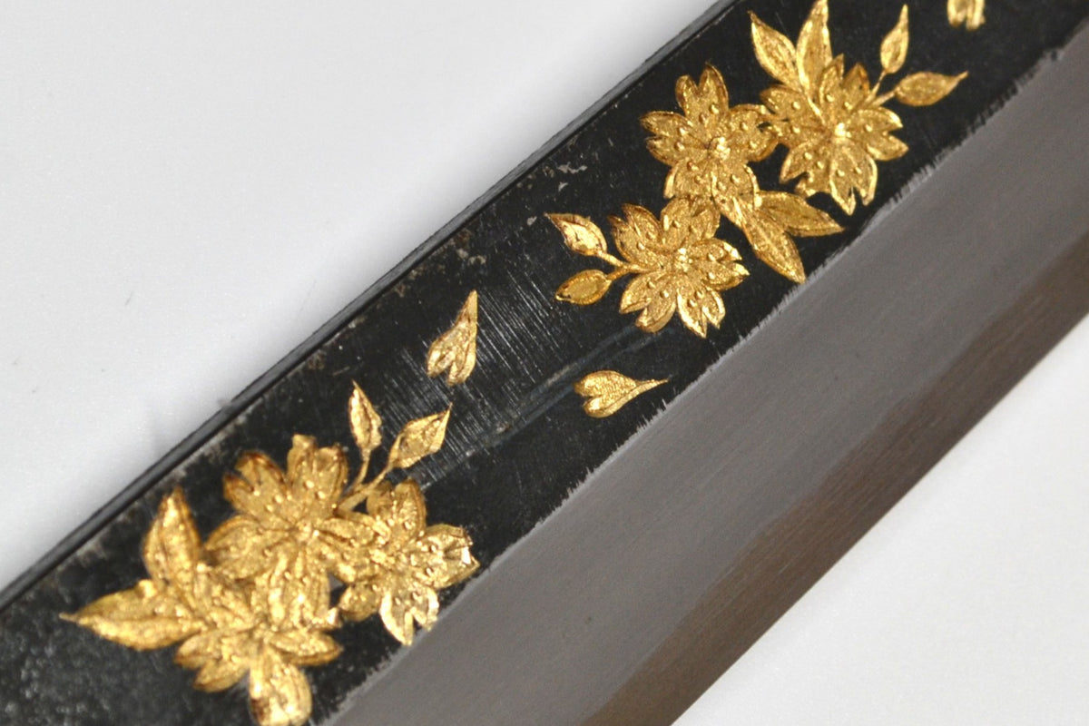 [PRE-ORDER] Michiko Kubota Engraved Yanagiba 270mm — Night Sakura