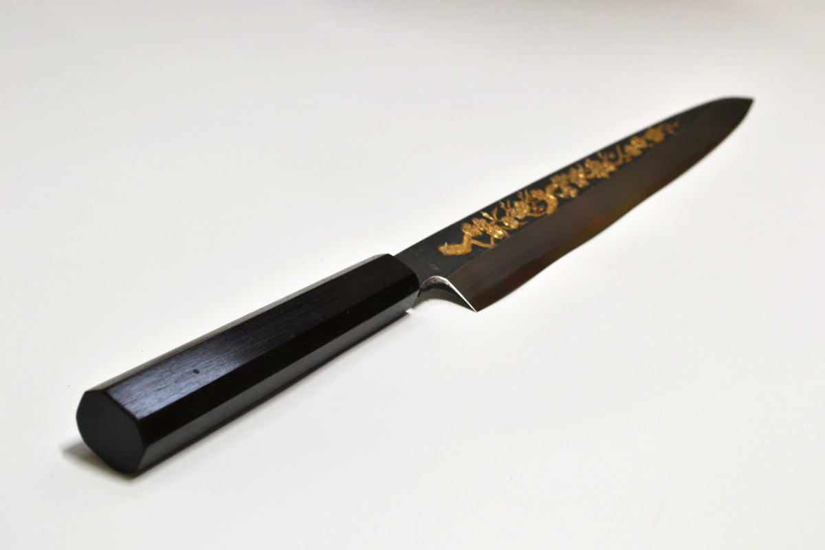 [PRE-ORDER] Michiko Kubota Engraved Yanagiba 270mm — Plum