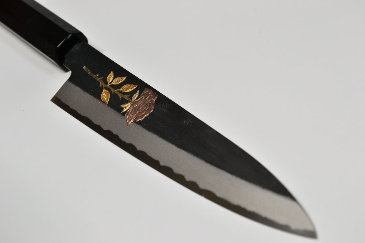 [PRE-ORDER] Michiko Kubota Engraved Petty 150mm — Rose